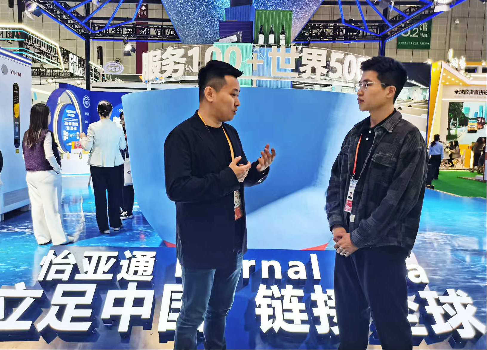 进博故事丨怡亚通王辉：进博会促进商业和文化交流